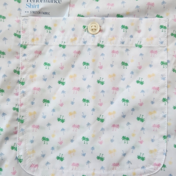 Palm Tree Croft & Barrow Performance Shirt XXL - Picture 4 of 4